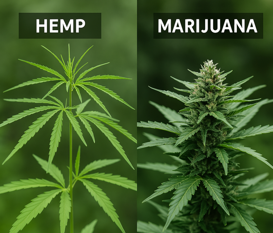 Hemp vs. Marijuana: The Real Difference — and How THC Types Like Delta-8, 9 & 10 Fit In