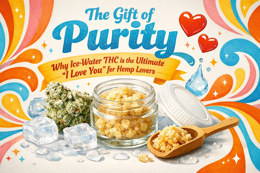 The Gift of Purity: Why Ice-Water THC is the Ultimate "I Love You" for Hemp Lovers