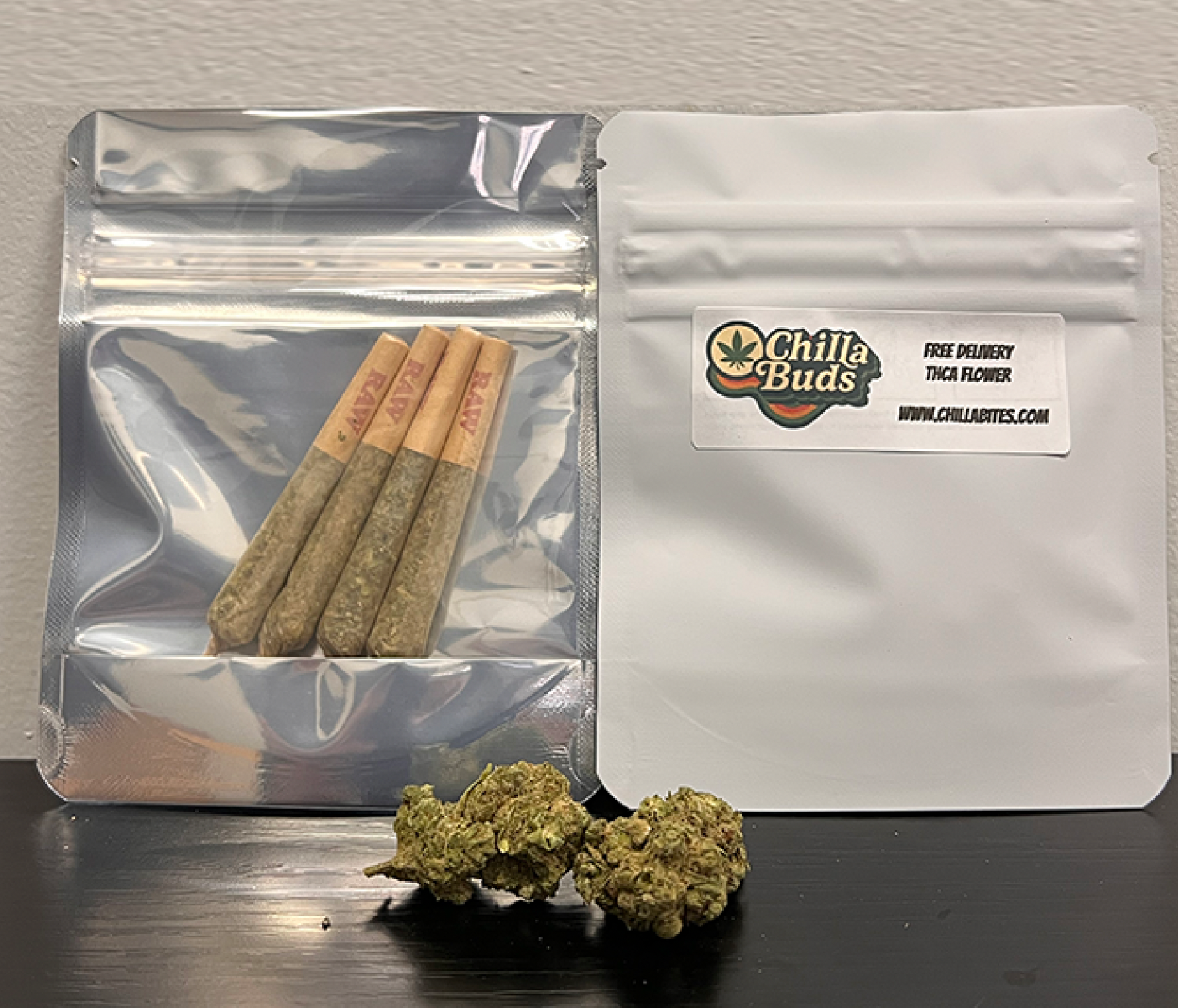 THCa Pre-Rolls from ChillaBuds